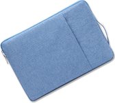 Étui de protection pour tablette/ordinateur portable DrPhone S05 - Housse jusqu'à 13 pouces - Housse avec poignée - Bleu clair