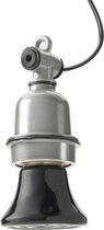 Lampenhouder voor keramische warmtelamp - inclusief keramische warmtelamp 75 watt - broedlamp - E27 - geschikt voor o.a. kuikens, reptielen, amfibieën