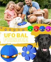 Frisbee balle UFO - pour chiens et enfants - speelgoed pour chiens - balle - OVNI - BLEU