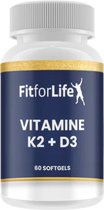 Fit for Life Vitamine K2 + D3 - 60 softgels