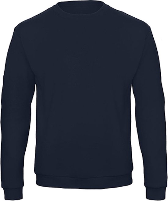 Sweater 'ID.202' met ronde hals B&C Collectie maat 4XL Donkerblauw