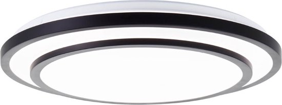 Brilliant Luciano - Plafondlamp - LED 36W - Zwart