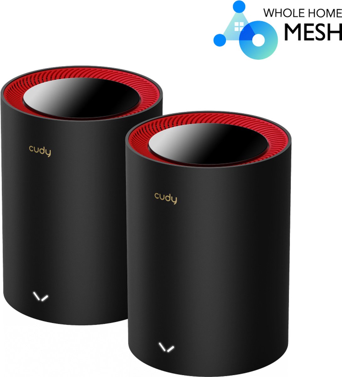 Cudy M3000 Wifi-repeater 2 Eenheden Zwart One Size / EU Plug 220V