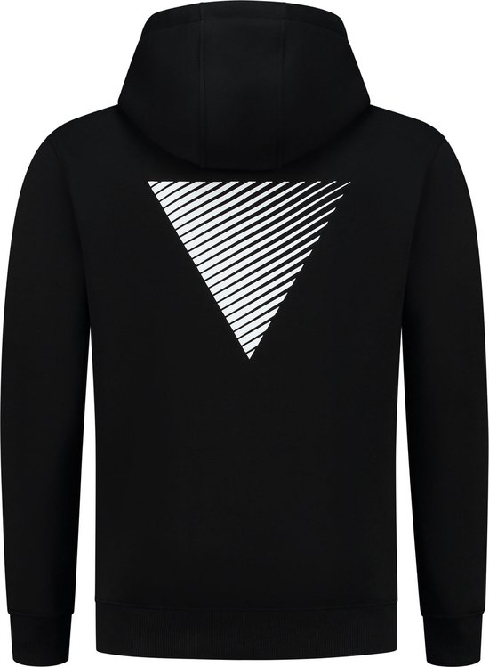 PURE PATH Pure Logo Sweat à capuche Pulls & Pulls & Gilets Homme - Pull - Sweat à capuche - Cardigan - Zwart - Taille M
