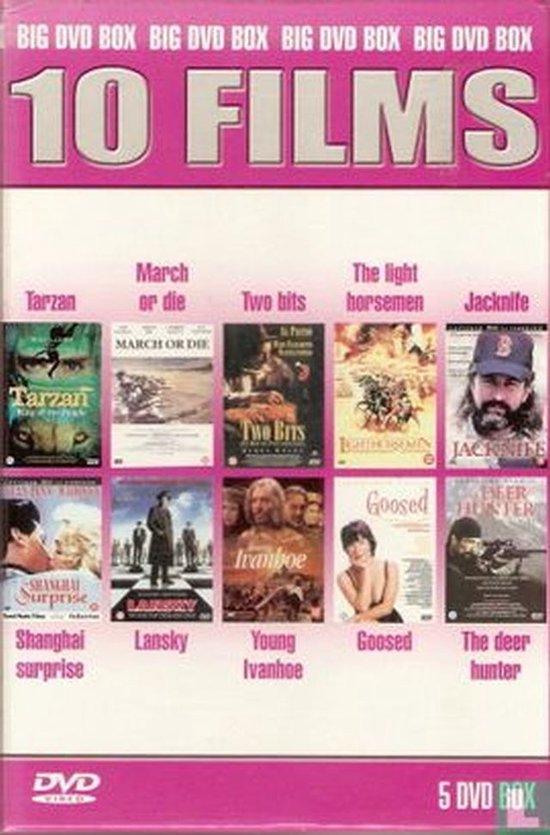 big dvd box - 10 films
