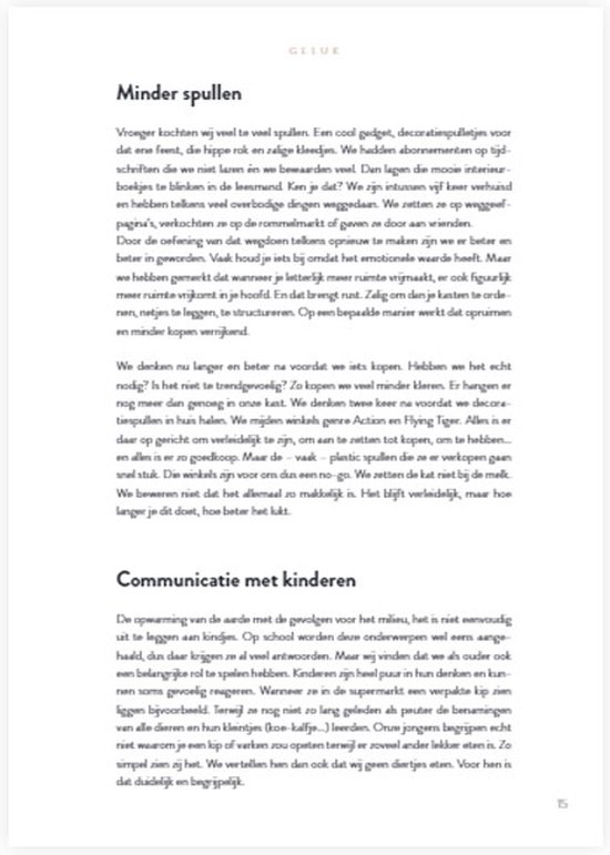 Het duurzame gezin
