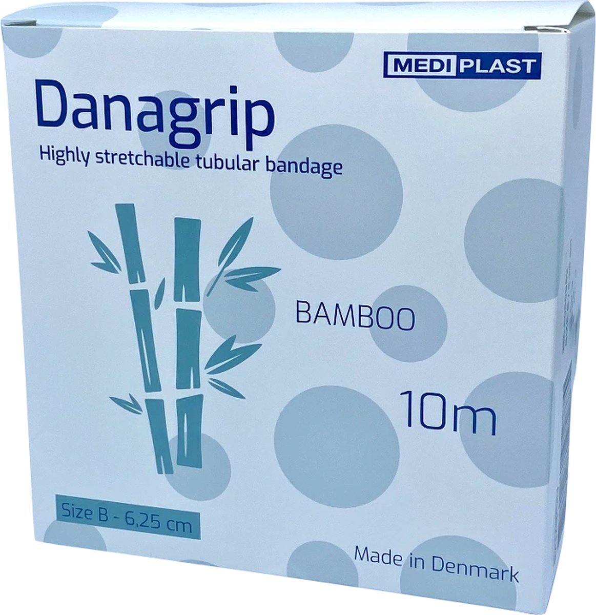 Goedkoopste Danagrip Compressief Bamboe Buisverband voor hand/pols & elleboog 6,25cm x 10m
