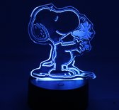 Lampe LED 3D Hilset Creative – Snoopy