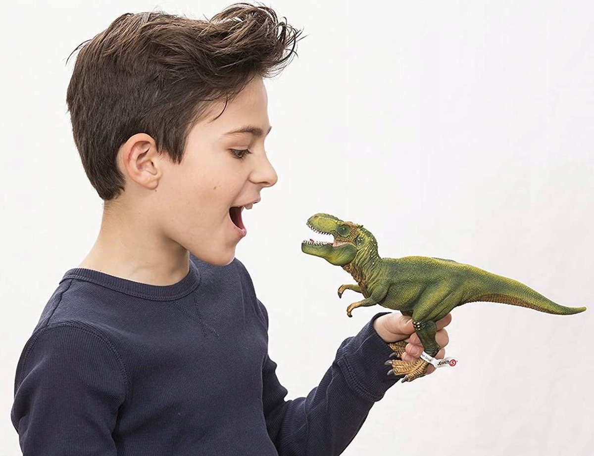 schleich DINOSAURUS Tyrannosaurus Rex - Speelfiguur - Kinderspeelgoed voor Jongens en Meisjes - 4 tot 12 jaar - 14525 — afbeelding 12