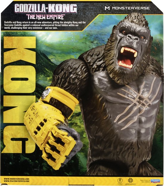 Playmates King Kong Action Figure - Giant Kong met B.E.A.S.T Glove
