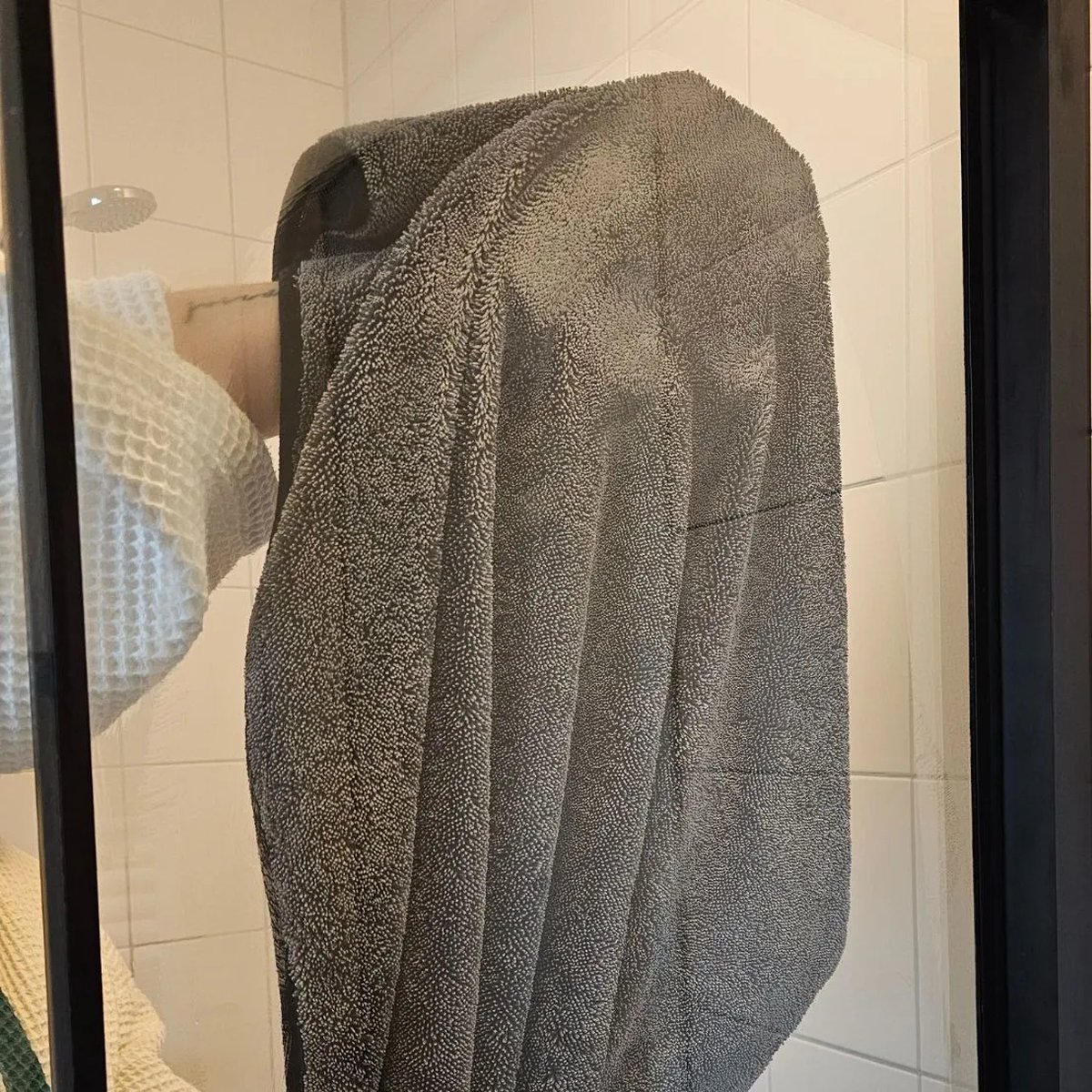 Lot De 2 Chiffons De Séchage XXL 40 X 60 Cm - Super Absorbant Pour Cabine De Douche Et Salle De Bain, Adieu Traces Et Dépôts De Calcaire