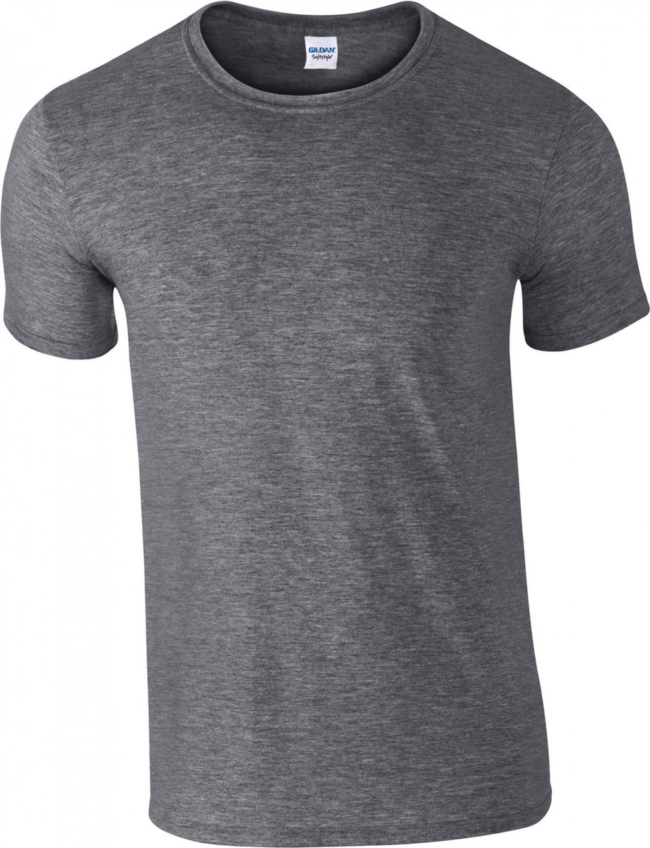 Gildan Softstyle® Euro Fit Adult T-shirt GI6400 - Dark Heather - 3XL