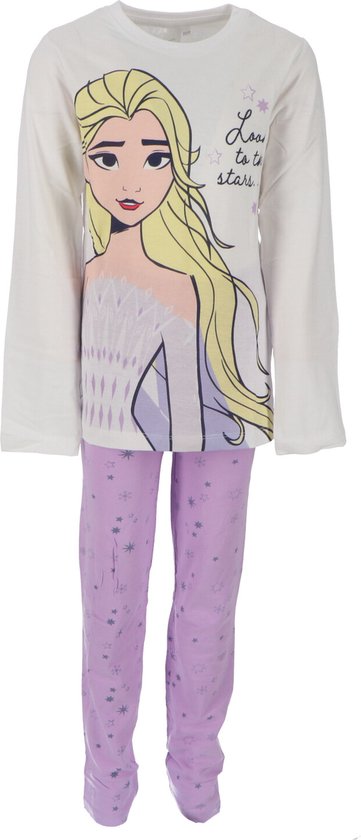 Pyjama Disney La Frozen des Filles - Fille - Taille 122/128 - Violet