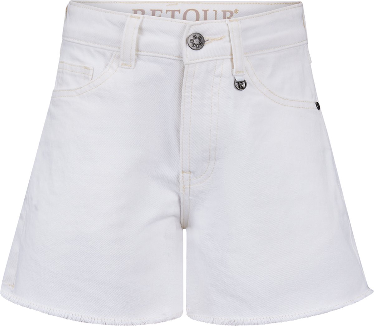 Retour jeans Josje Meisjes Jeans - white denim - Maat 12