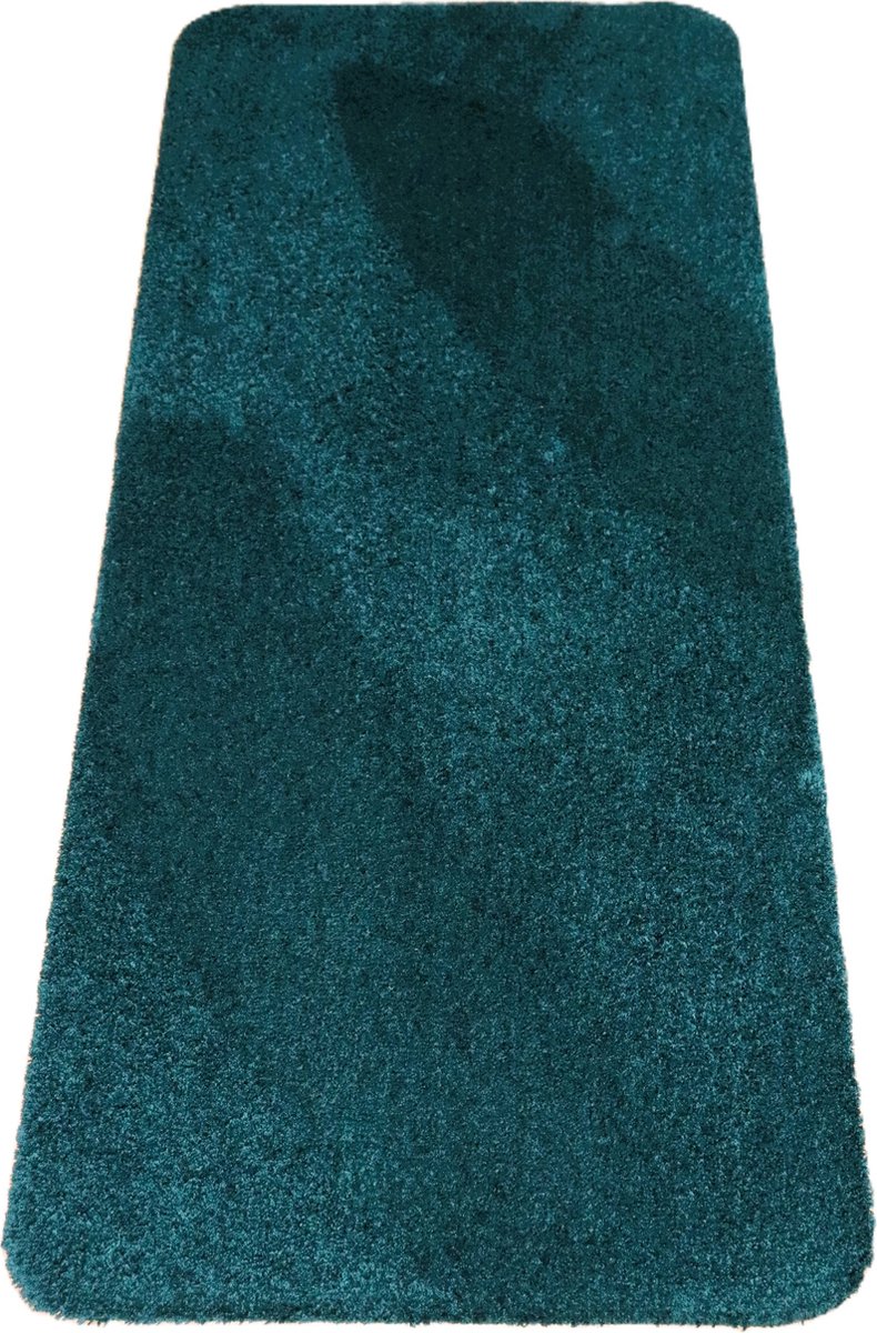 PRIMA - Soft - Wastafelmat - Badmat - donker groen - 50x120cm - antislip