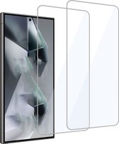2x Geschikt voor Samsung Galaxy S24 Ultra - Screenprotector - Beschermglas Folie