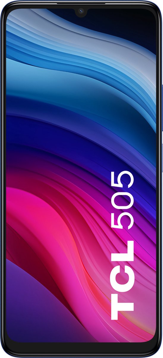 TCL 505 - 128 GB + 8 GB - 6.75 inch - Blauw