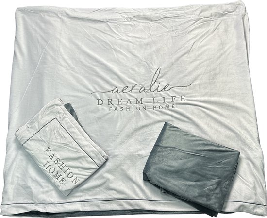Dreamlife Spreien set - Luxe bedsprei set - Bedsprei - Laken set - Deken set - Deken/sprei 220 x 240 - Laken 245 x 270 - Kussensloop 48 x 74 CM