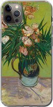 Geschikt voor iPhone 13 Pro Max hoesje - De Oleanders - Vincent van Gogh - Siliconen Telefoonhoesje
