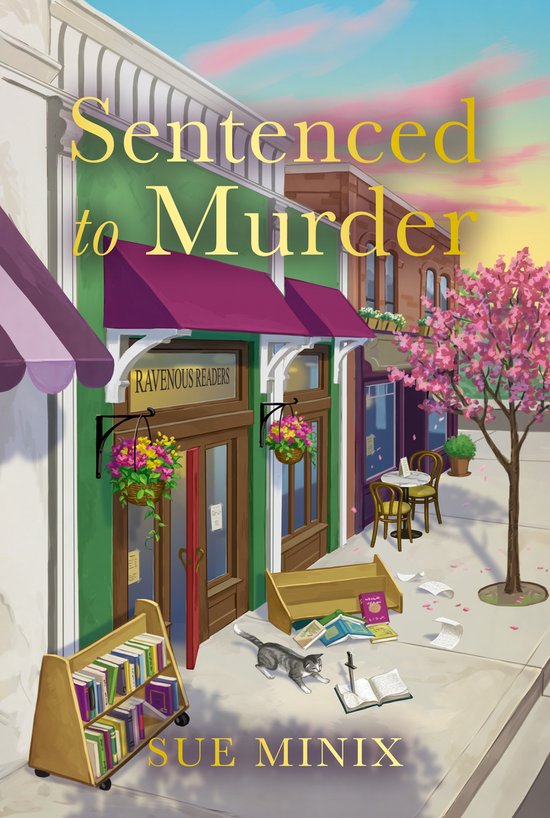 The Bookstore Mystery Series- Sentenced to Murder - cover