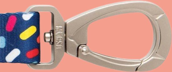 Morso - Laisse pour chien réglable - Recyclée - Color Invaders Violet - S - 75-230X1,5 cm