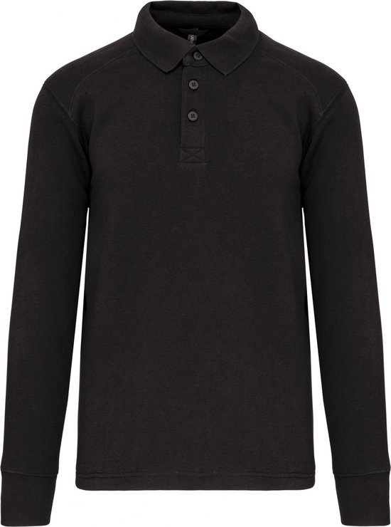 Sweatshirt Heren XL WK. Designed To Work Lange mouw Dark Grey 80% Katoen, 20% Polyester