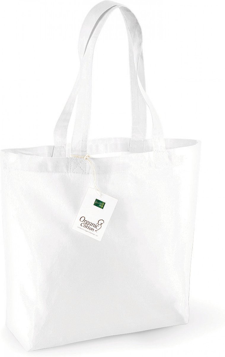 Organic Cotton Shopper (Wit)