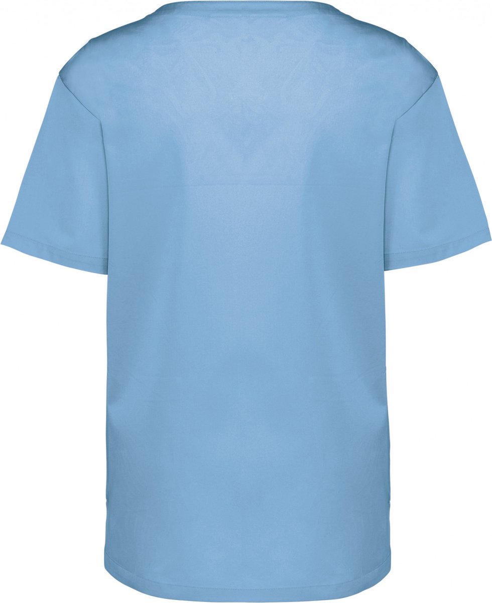 Schort/Tuniek/Werkblouse Unisex S WK. Designed To Work Sky Blue 65% Polyester, 35% Katoen