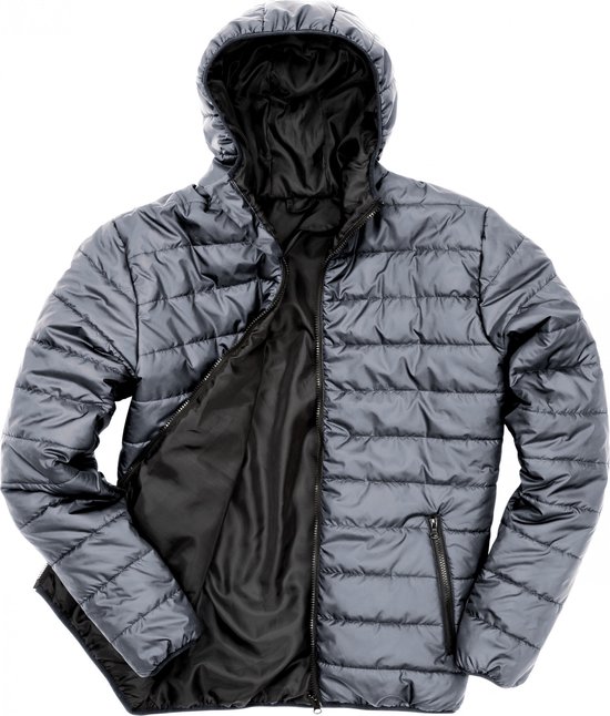 Jas Heren 3XL Result Lange mouw Frost grey / Black 100% Polyester