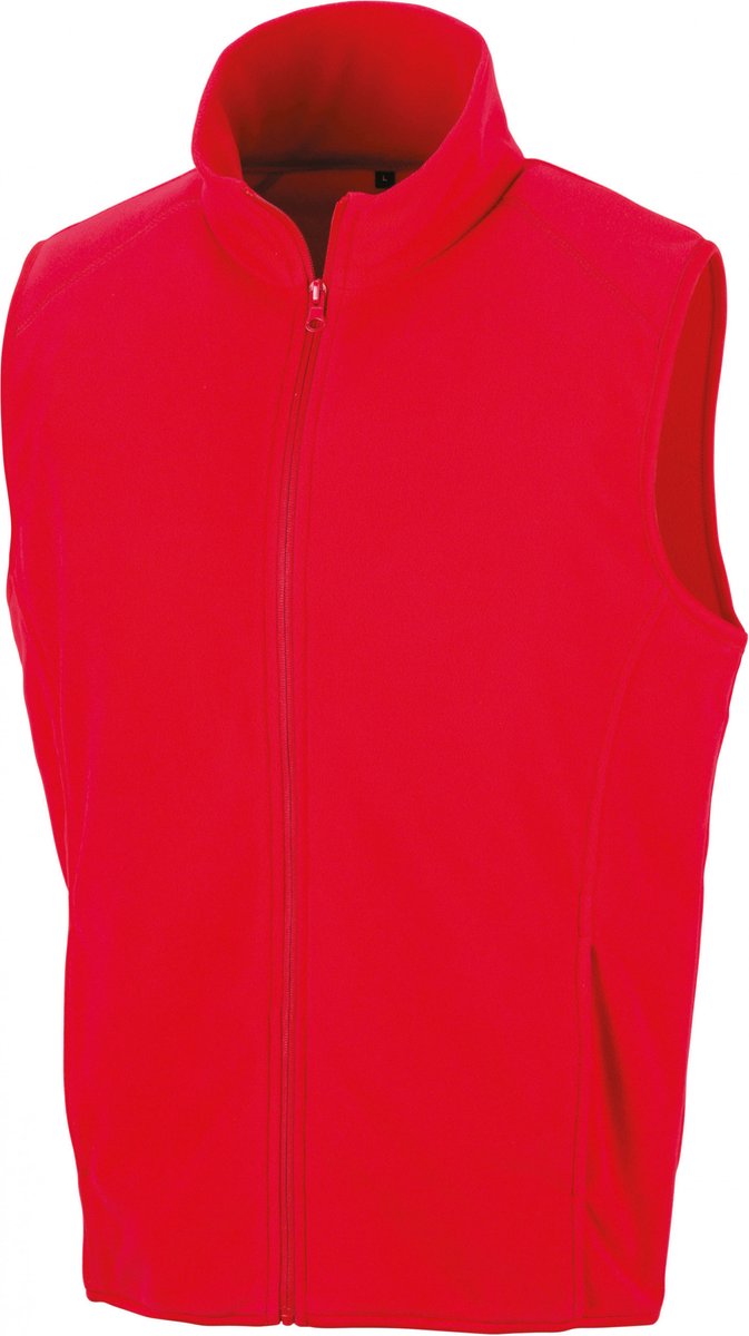 Result Micro fleece gilet R116X - Red - XL