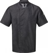 Schort/Tuniek/Werkblouse Unisex XL Premier Black Denim 60% Katoen, 40% Polyester