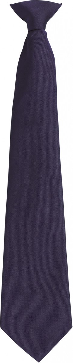 Stropdas Heren One Size Premier Navy 100% Polyester