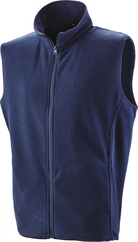Bodywarmer Unisex XS Result Mouwloos Navy 100% Polyester