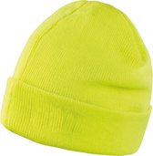 Muts Unisex One Size Result Fluorescent Yellow 100% Polyacryl