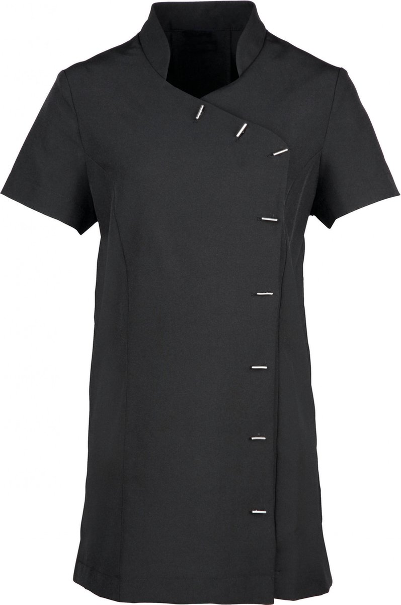 Schort/Tuniek/Werkblouse Dames S (10 UK) Premier Black 100% Polyester