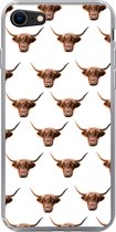 Coque iPhone 7 - Highlander écossais - Vache - Motif - Siliconen