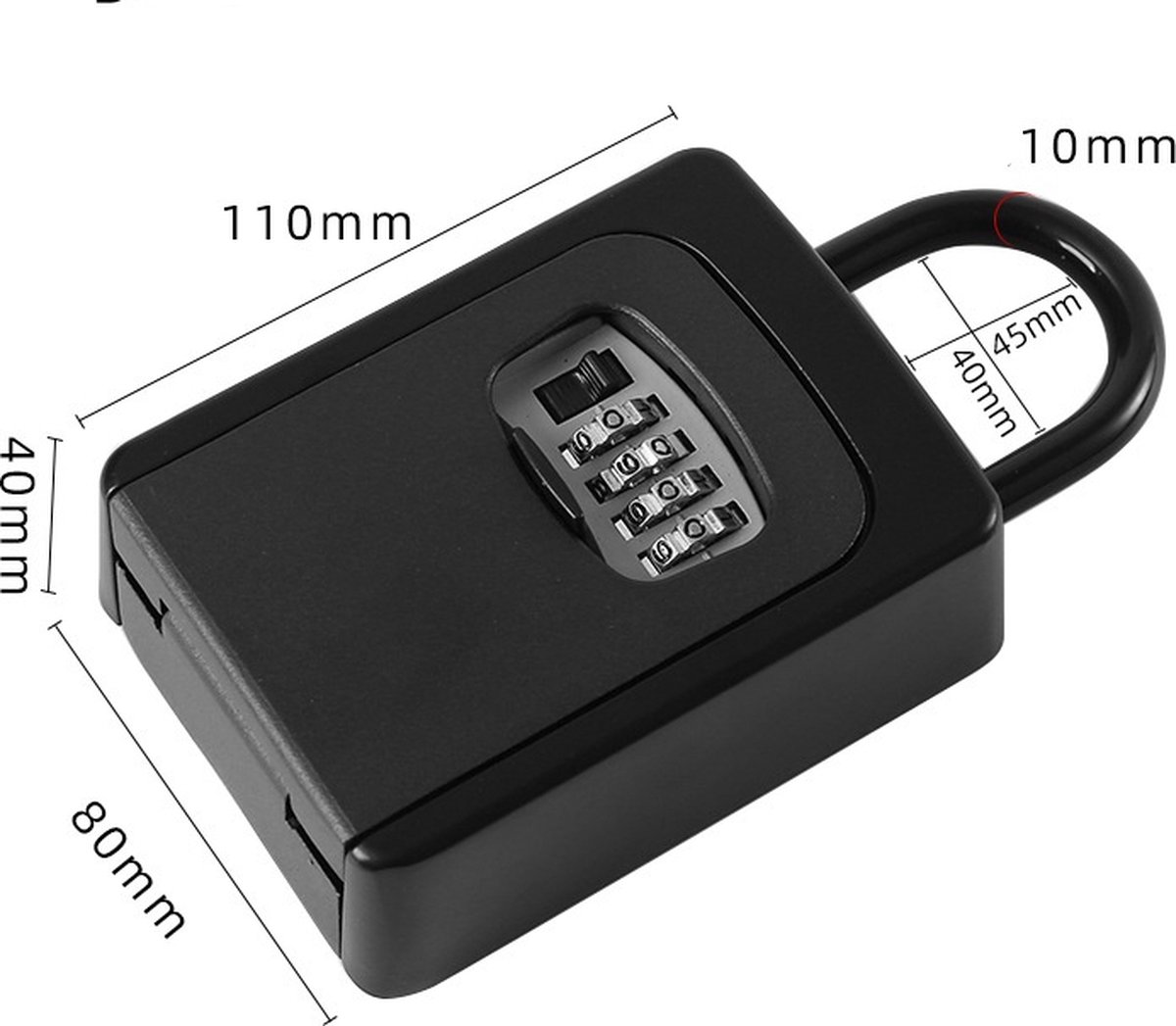 Growpile - Coffre-fort à L'intérieur Du Récipient - Noir Et