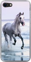 Geschikt voor iPhone 7 hoesje - Paarden - Lucht - Zee - Siliconen Telefoonhoesje