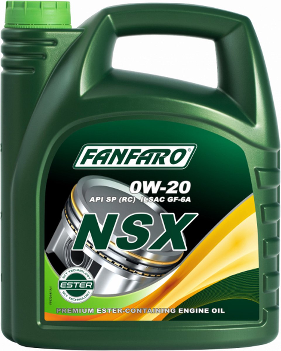 Fanfaro NSX | 0W20 Motorolie | 4 liter