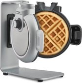 CASO WaffleUp – Verticaal Wafelijzer – 800 Watt – RVS – Perfecte Belgische Wafels Ø 18 cm – Non-stick coating