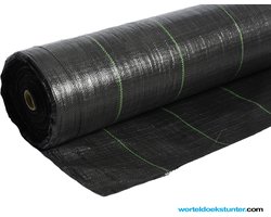Worteldoek 8,00 breed x 10 meter lang + 50 stuks gratis gronddoekpennen totaal 80 M2