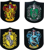 FUNIDELIA Set de 4 pins Maison Harry Potter