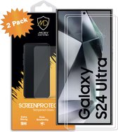 2-Pack Samsung Galaxy S24 Ultra Screenprotectors - MobyDefend Case-Friendly Gehard Glas Screensavers - Glasplaatjes Geschikt Voor Samsung Galaxy S24 Ultra