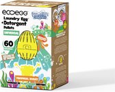 EcoEgg - Laundry Egg - SpongeBob – Hervulbaar- Duurzaam - Wasbal - Tropical Burst - Universal - 60 Wasbeurten