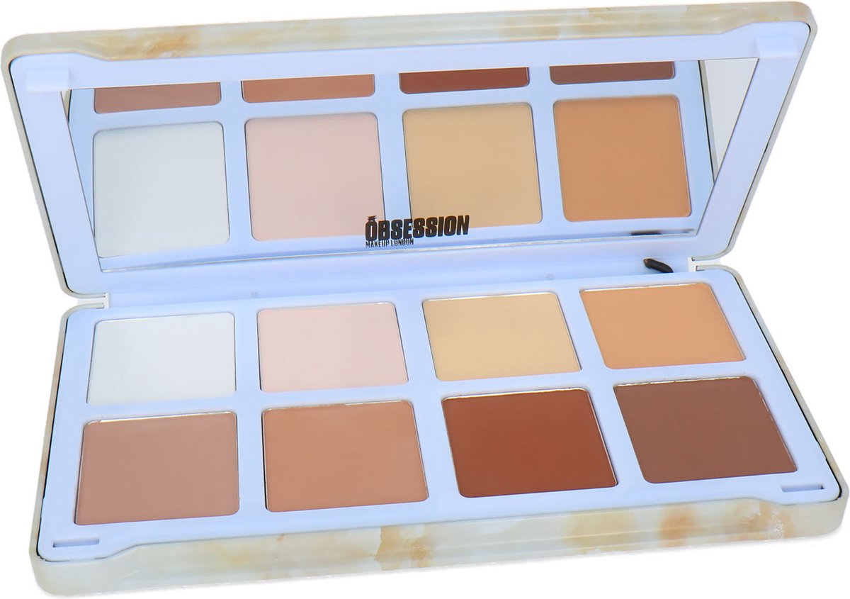 Makeup Revolution Correcting + Highlighter Palette - Obsession