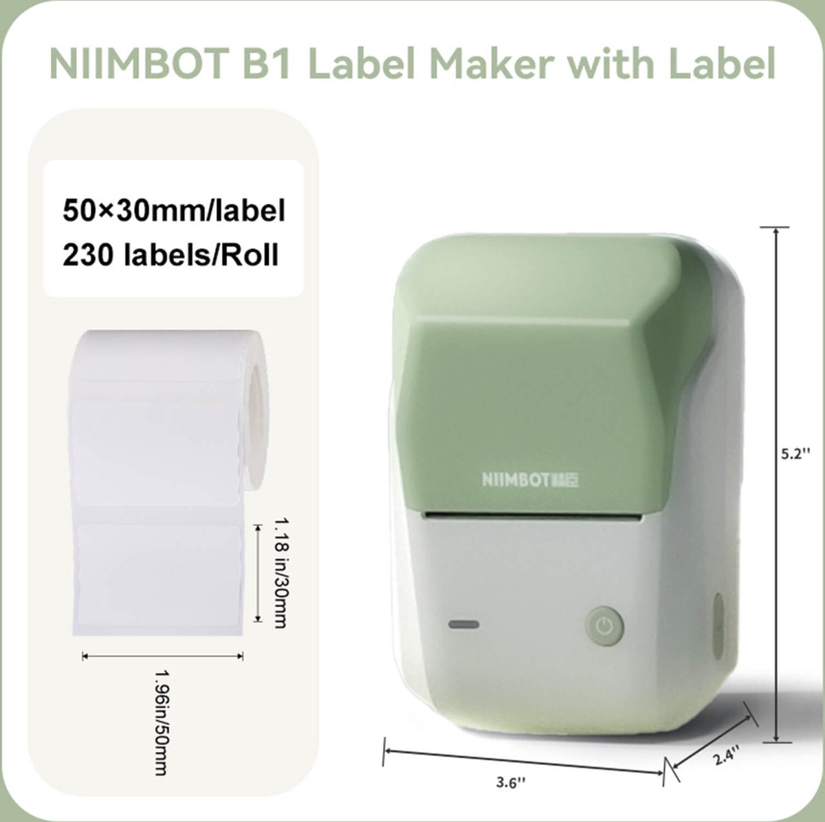 1 Rouleau Niimbot D11 D110 D101 Usine Étiqueteuse Ruban Adapté
