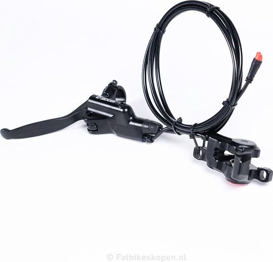Hydraulische remmen fatbike voorwiel links vervanging duurzaam krachtig betrouwbaar OUXI V8 H9 V20