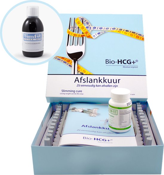 Calorietje Bio HCG Afslankdruppels Dubbel Actiepakket