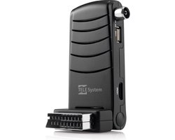 TELE System TS6005 Stealth, Terrestrial, Full HD, DVB-T HD, DVB-T2 HD, 1920 x 1080 Pixels, 576i, 576p, 720p, 1080i, 1080p, 4:3, 16:9