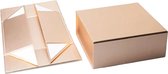 Cadeaudoos - ROSE GOUD - 28*20*9cm - Vouwdoos - Gelamineerd Karton - Magnetisch - Cadeaudozen - Verpakking - Sham's Art